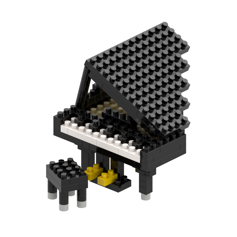 BRIXIES Klavier (Flügel) schwarz