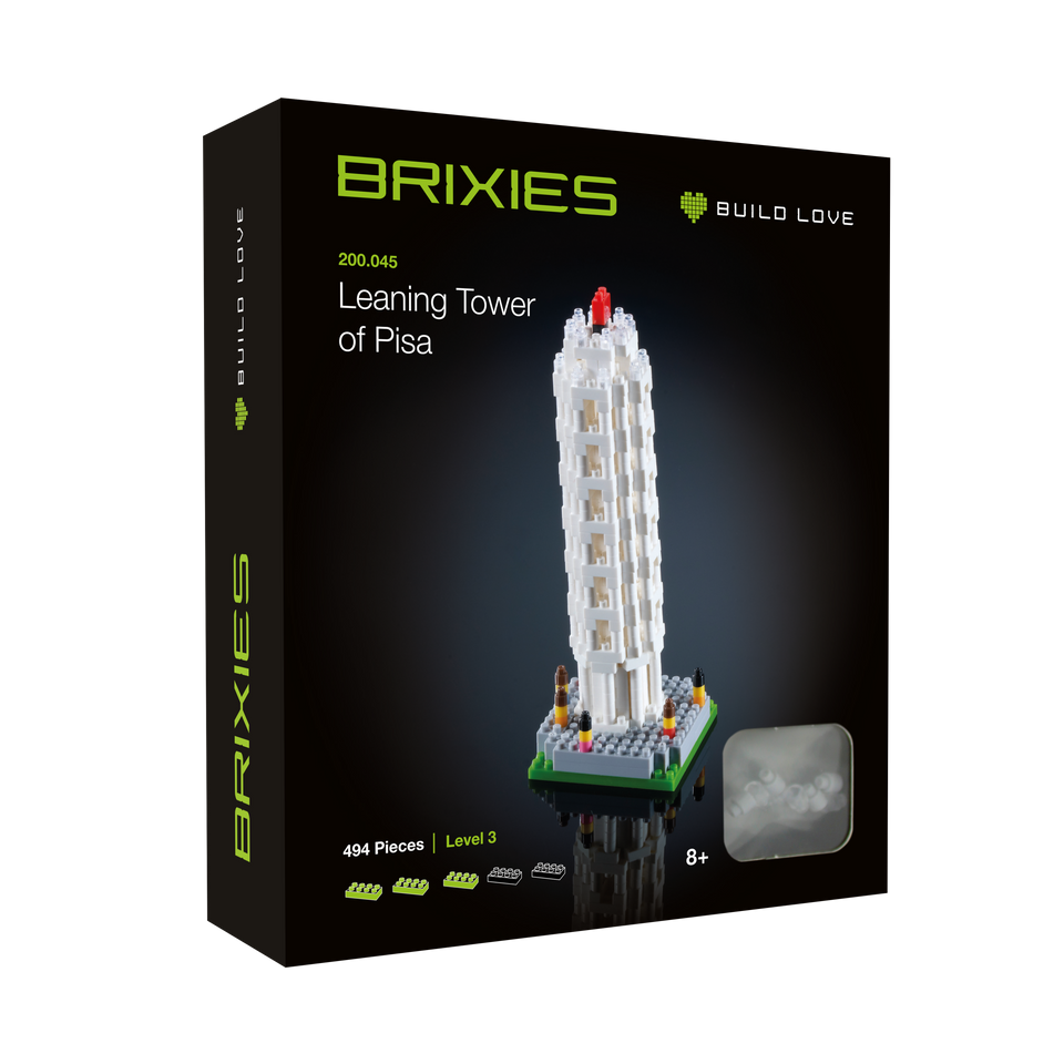 BRIXIES Schiefer Turm von Pisa