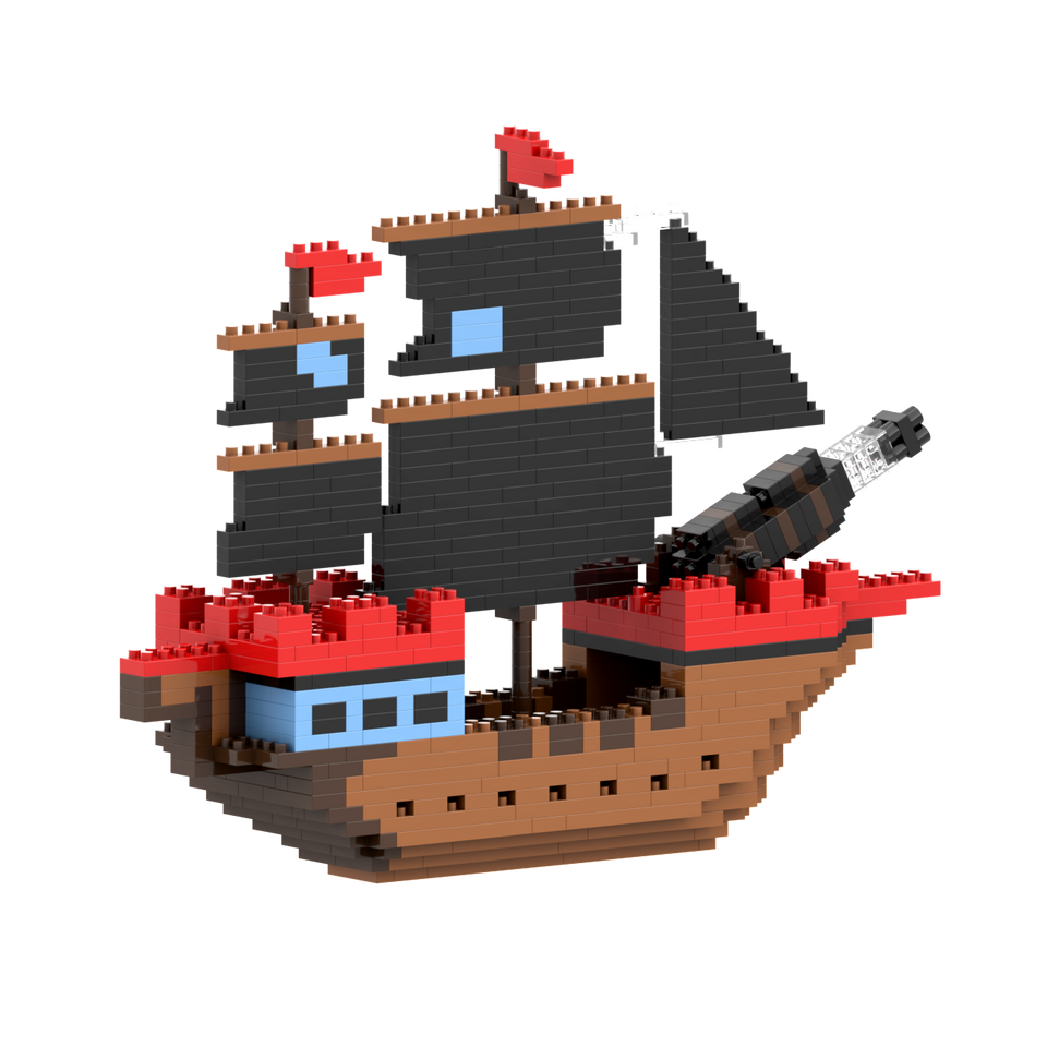 BRIXIES Piratenschiff