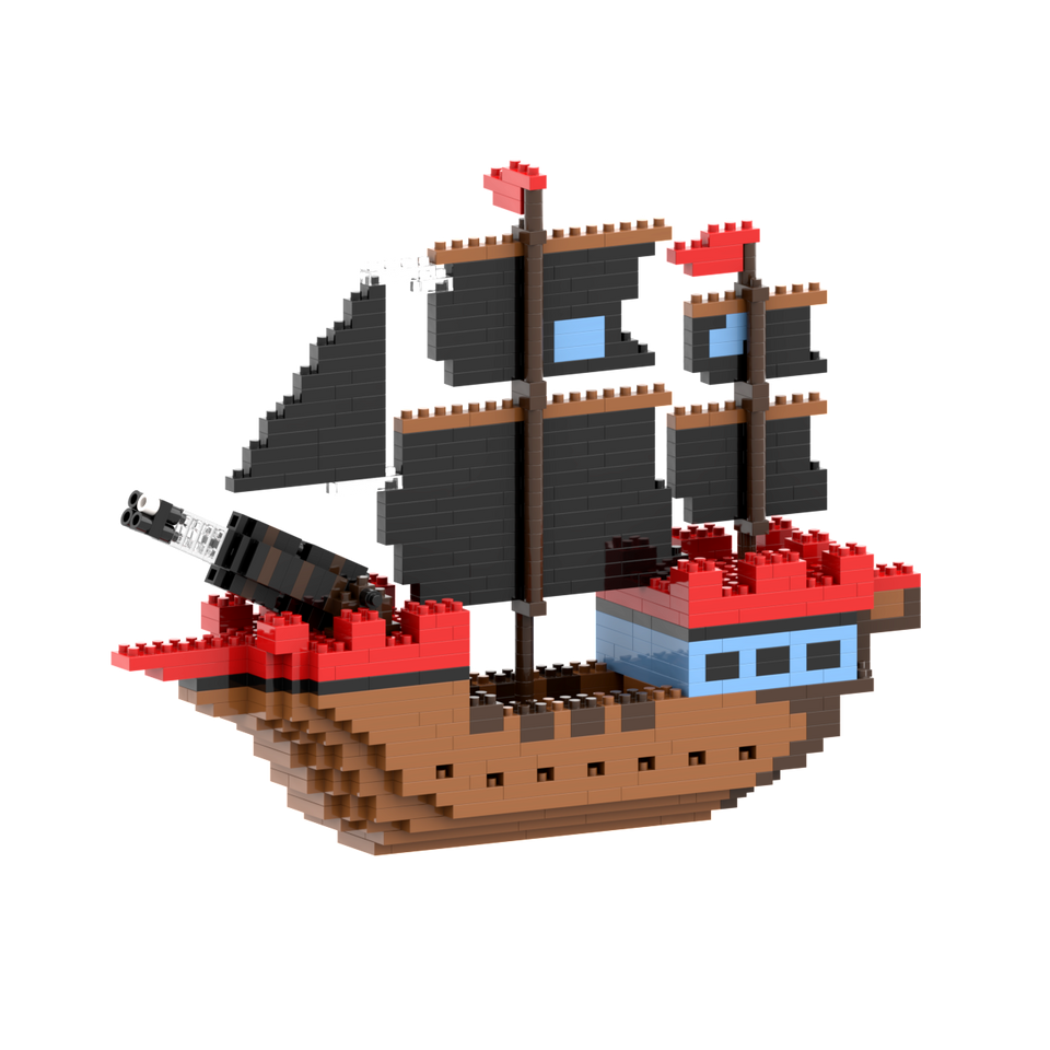 BRIXIES Piratenschiff